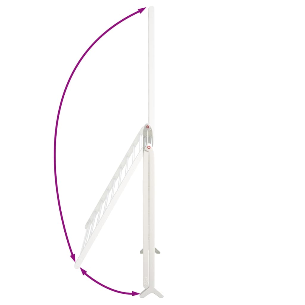 Stendibiancheria Vasca da Bagno Estensibile 53-90 cm Alluminio